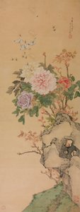 牡丹と蝶 作： Ju Lian